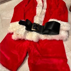 It’s Almost Time!  Santa Suit with separate stuffed belly pouch